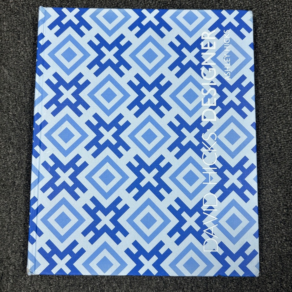 David Hicks Designer Ashley Hicks Hardcover Book 2003 First Edition Tom Ford